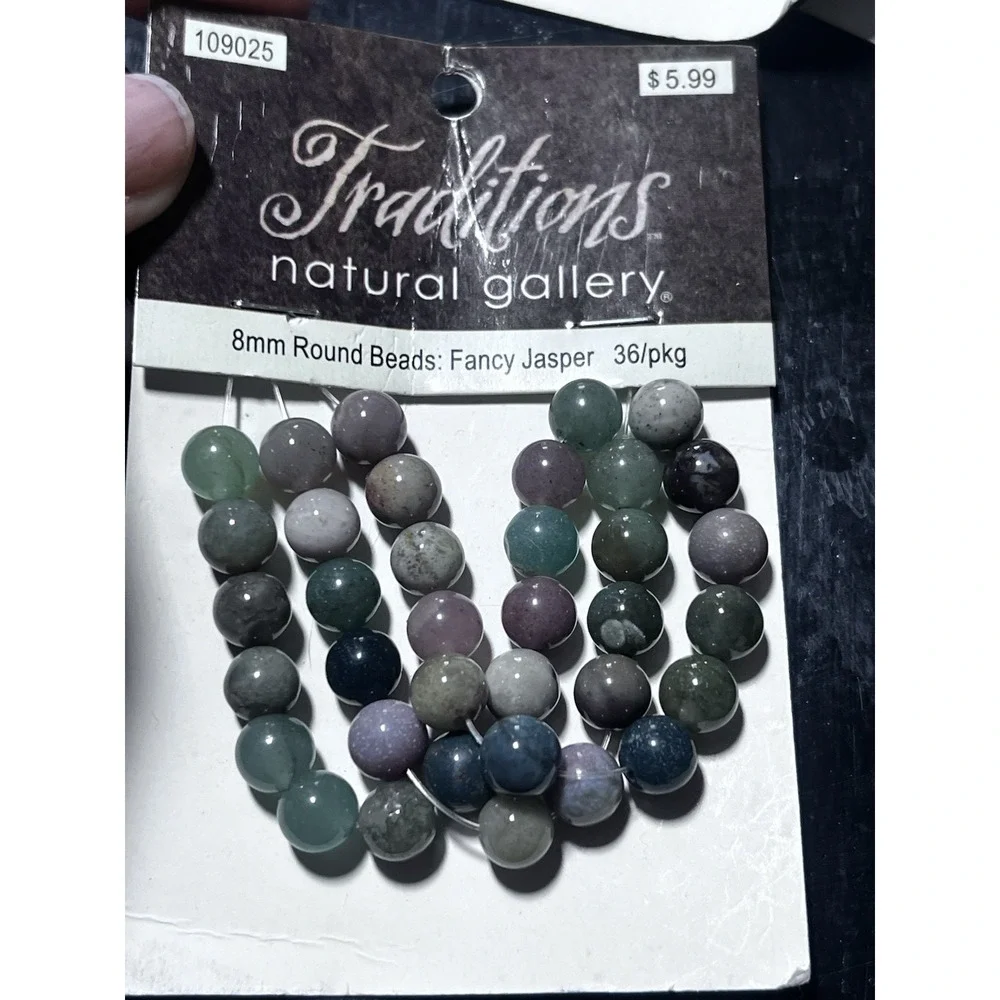 Lot Of 11 NWT Strands Traditional Natural Gallery Bead Gallery Jewelry Fundament